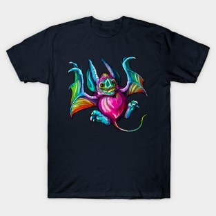 Psychedelic Bat T-Shirt